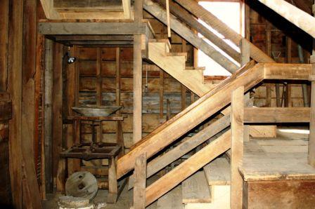 Stairs to 2nd Floor in Messer/Mayer Mill